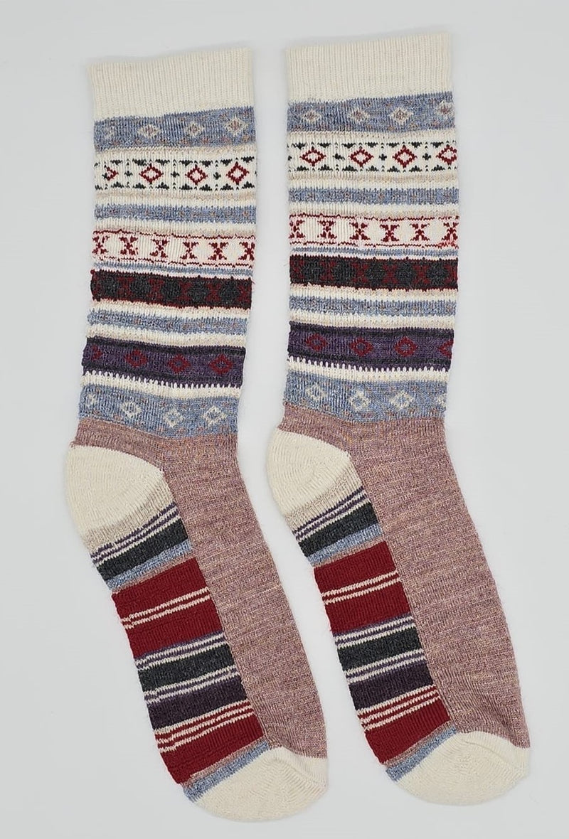 Alpaca Socks | Light Cushion Socks | Crew Socks