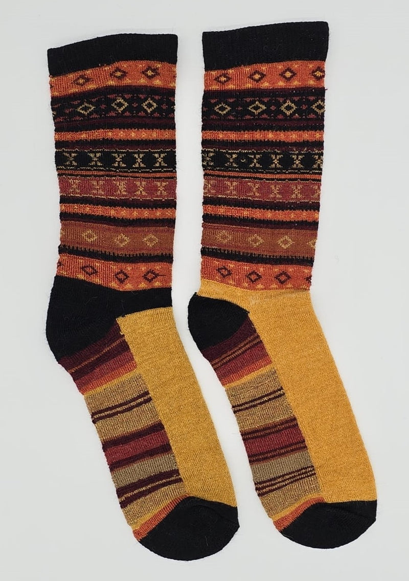 Alpaca Socks | Light Cushion Socks | Crew Socks