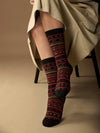 Fair Isle Alpaca Socks | Full Cushion | Crew Sock