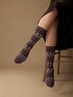 Alpaca Socks | Light Cushion Socks | Crew Socks