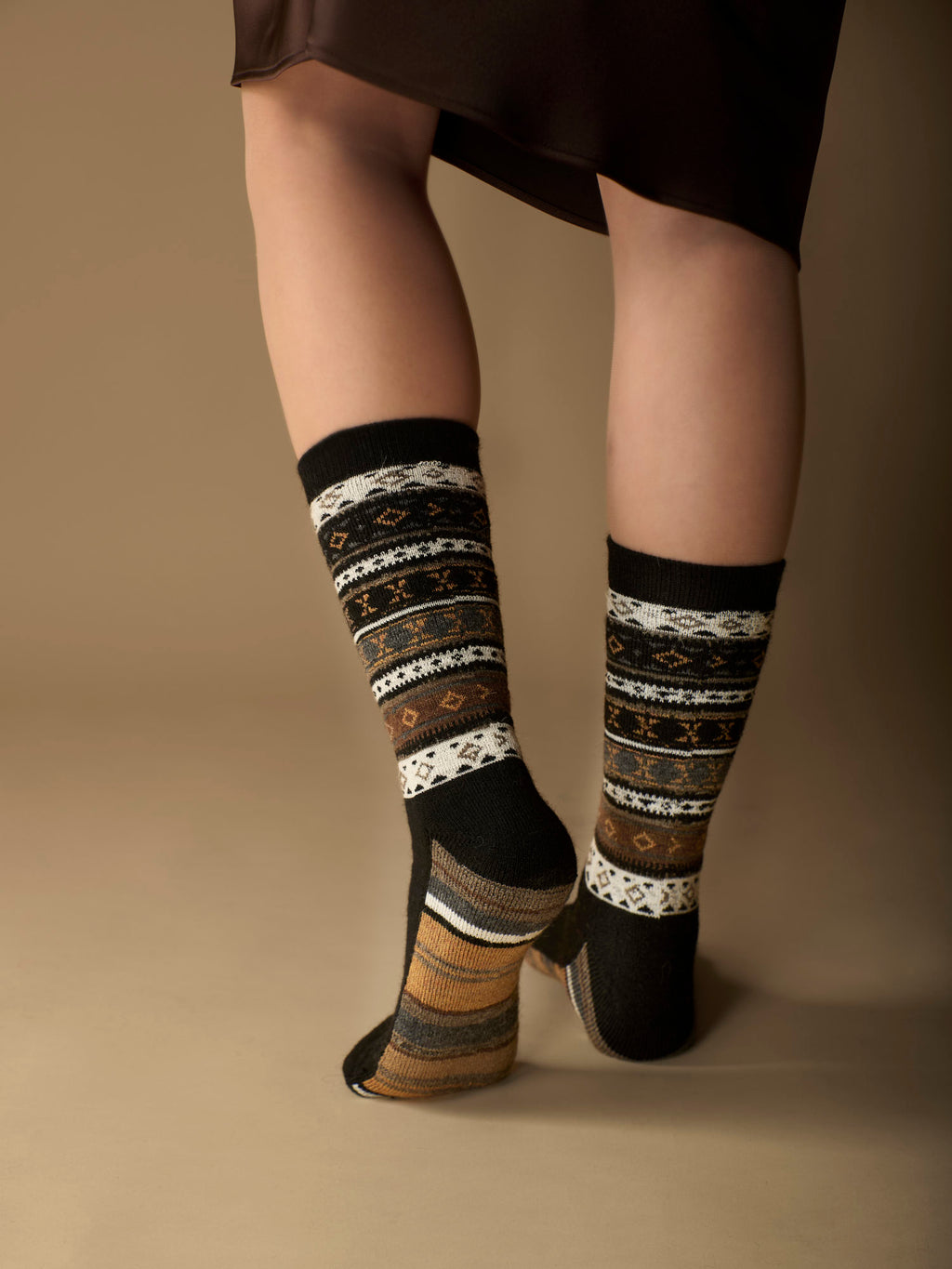 Alpaca Socks | Light Cushion Socks | Crew Socks