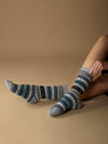 Fair Isle Alpaca Socks | Full Cushion | Crew Sock