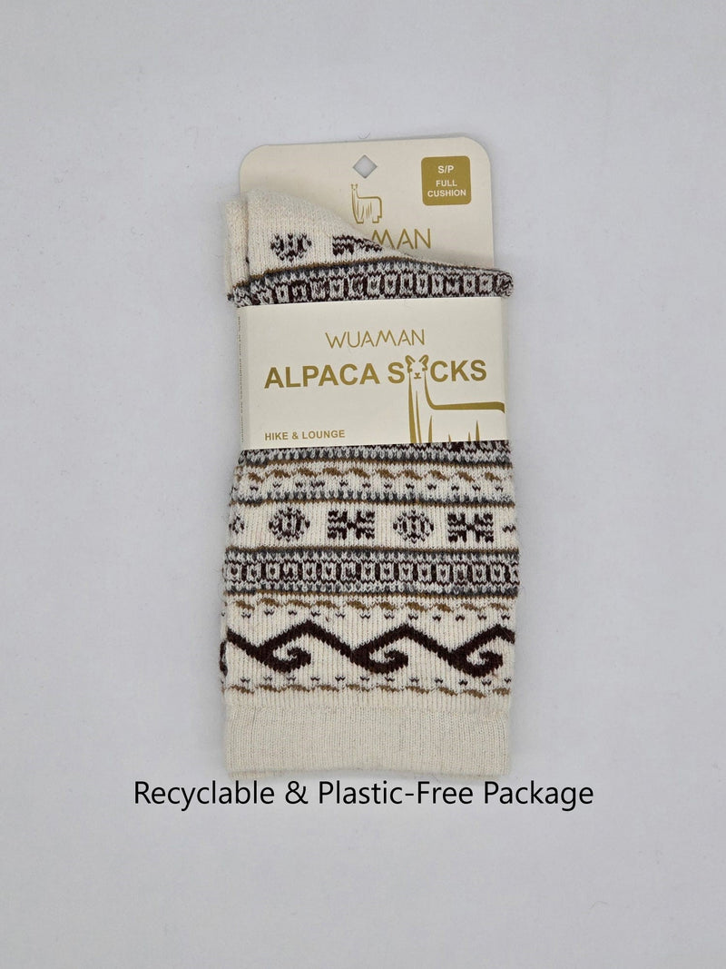 Nordic Lines | Alpaca Socks | Full Cushion