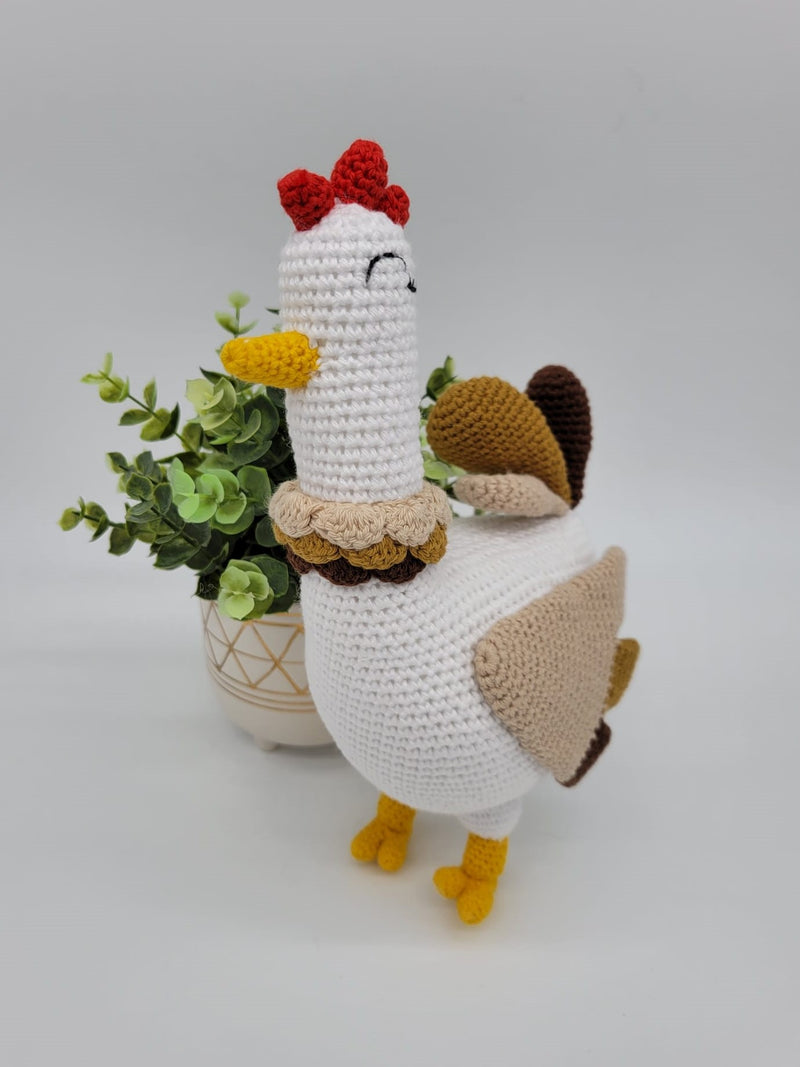 Crochet Chicken | 100% Cotton | Machine Wash