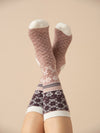 Fair Isle Alpaca Socks | Full Cushion | Crew Sock