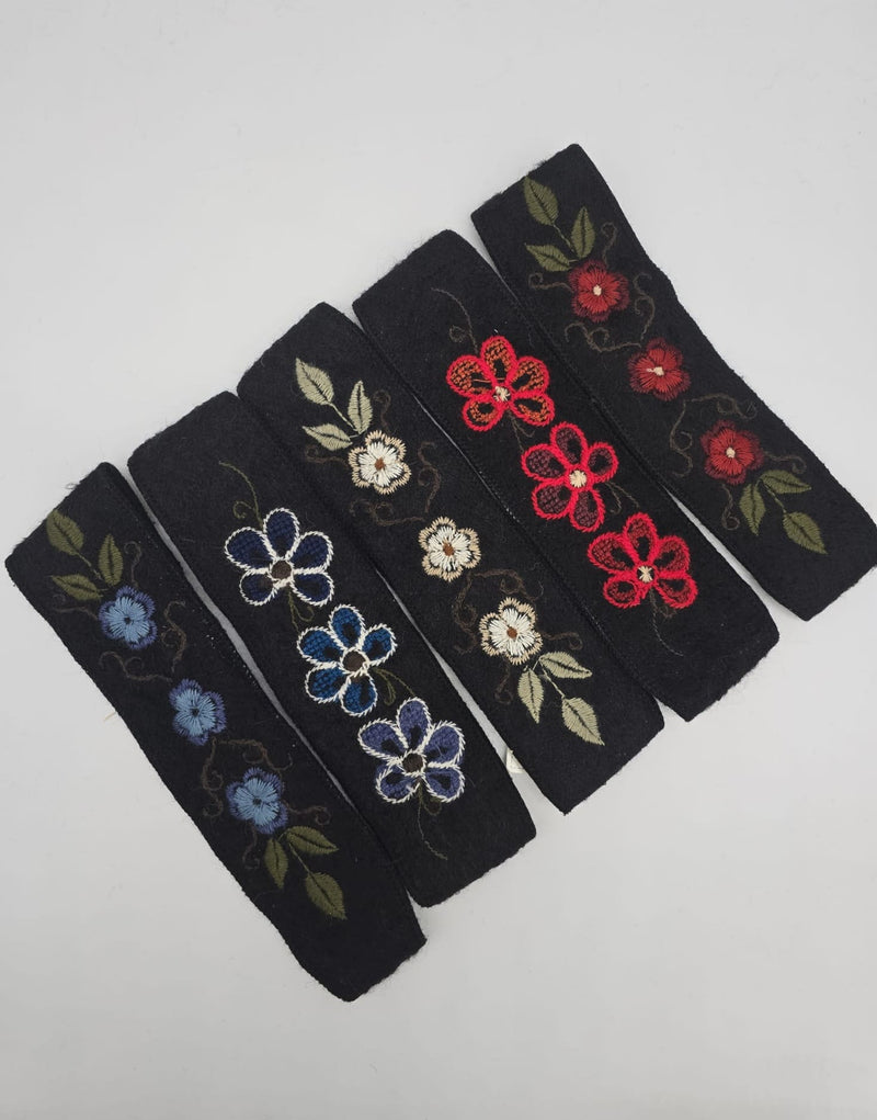 Upcycled Embroidery Headband