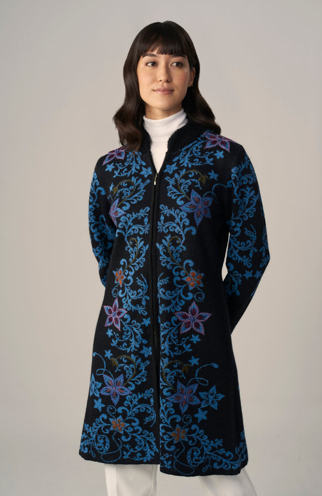 Teresa Hand Embroidered Coat