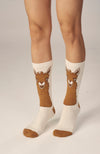 Llama Face | Alpaca Socks | Medium Cushion