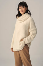 Boucle Alpaca Oversize Sweater | Essentials