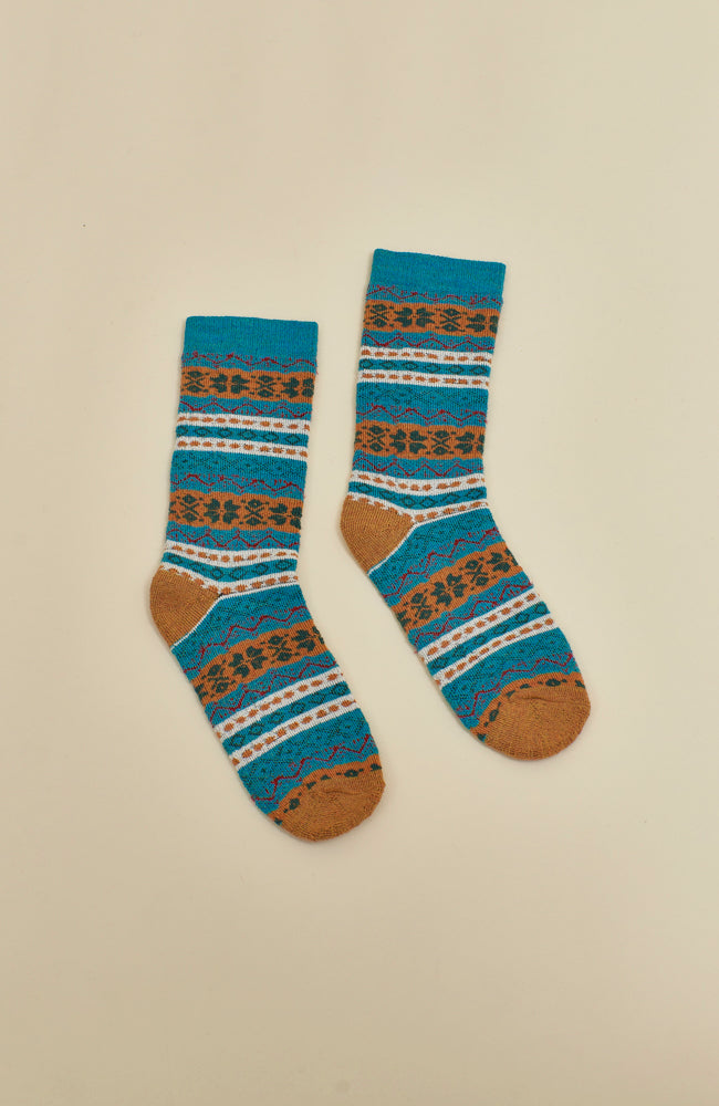 Nordic Lines | Alpaca Socks | Full Cushion