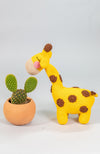 Giraffe Handmade Cotton Doll