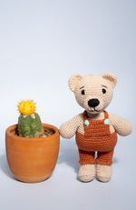 Mr. Bear Handmade Cotton Doll