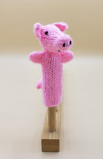 Hand-Knit Finger Puppets