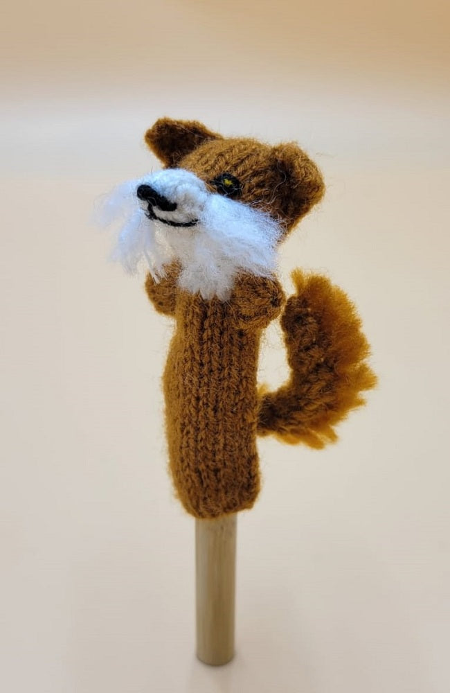 Hand-Knit Finger Puppets
