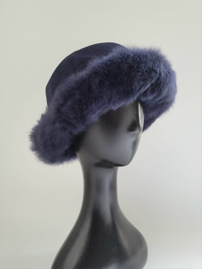 Handmade Alpaca Fur Hat | Bucket Hat